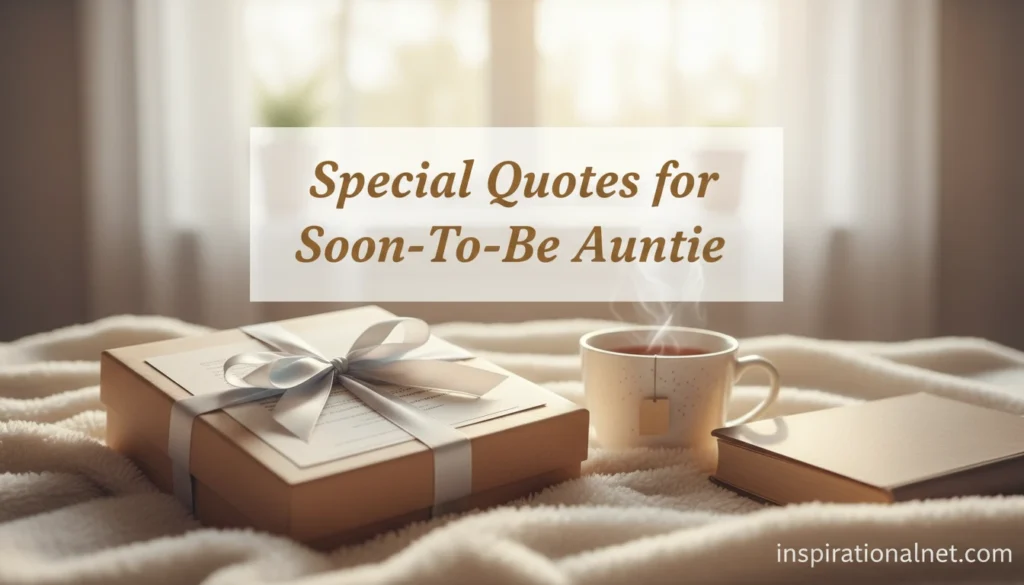 Special Quotes for Soon-To-Be Auntie