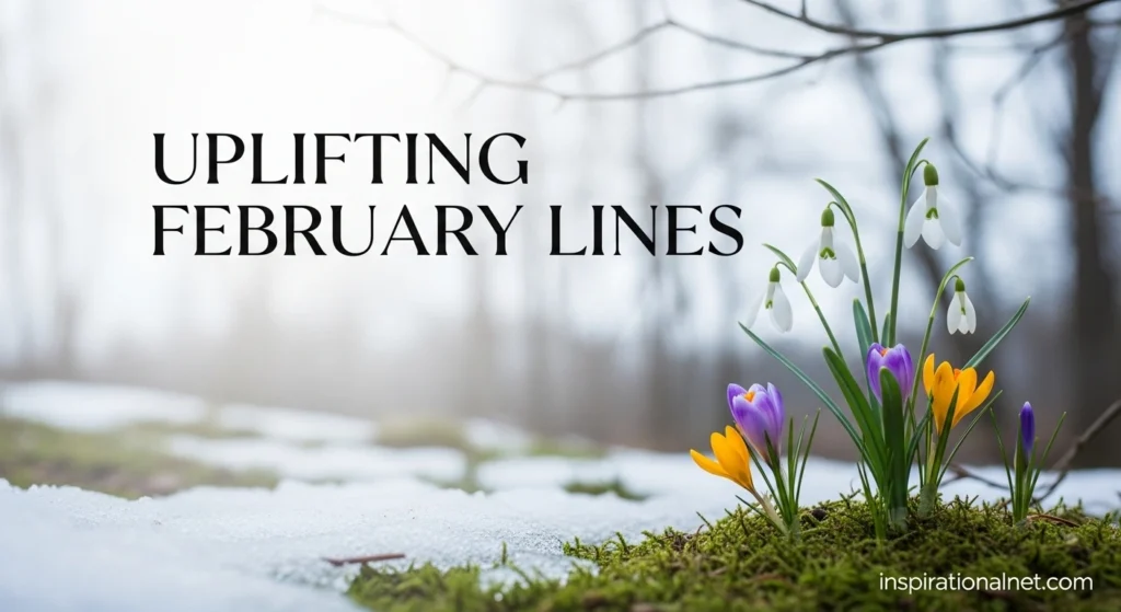 Uplifting February Lines