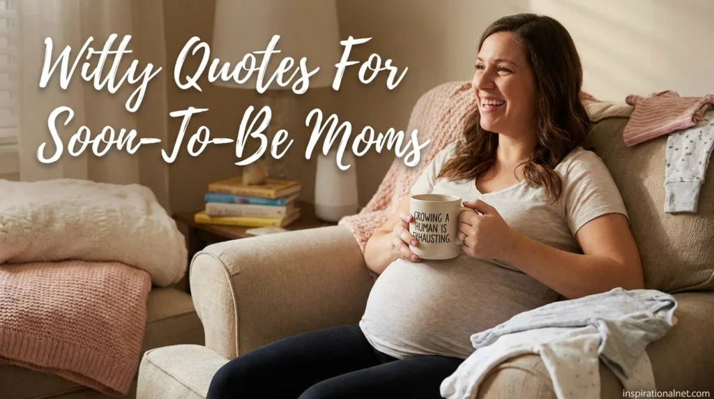 Witty Quotes For Soon-To-Be Moms