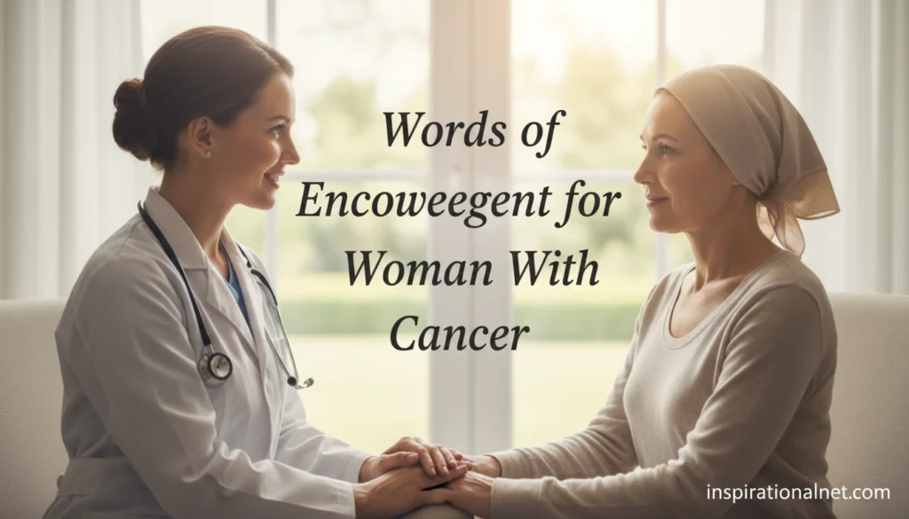 Words of Encouragement for a Woman With Cancer