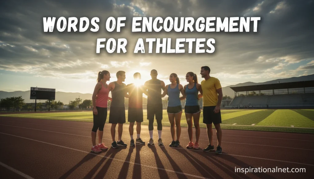 Words of Encouragement for Athletes