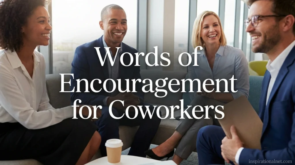Words of Encouragement for Coworkers