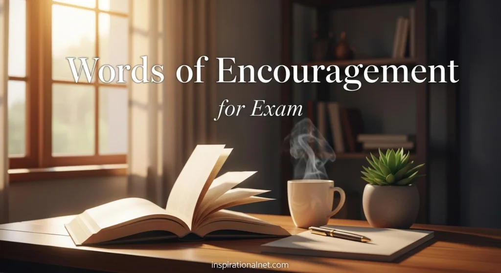 Words of Encouragement for Exam