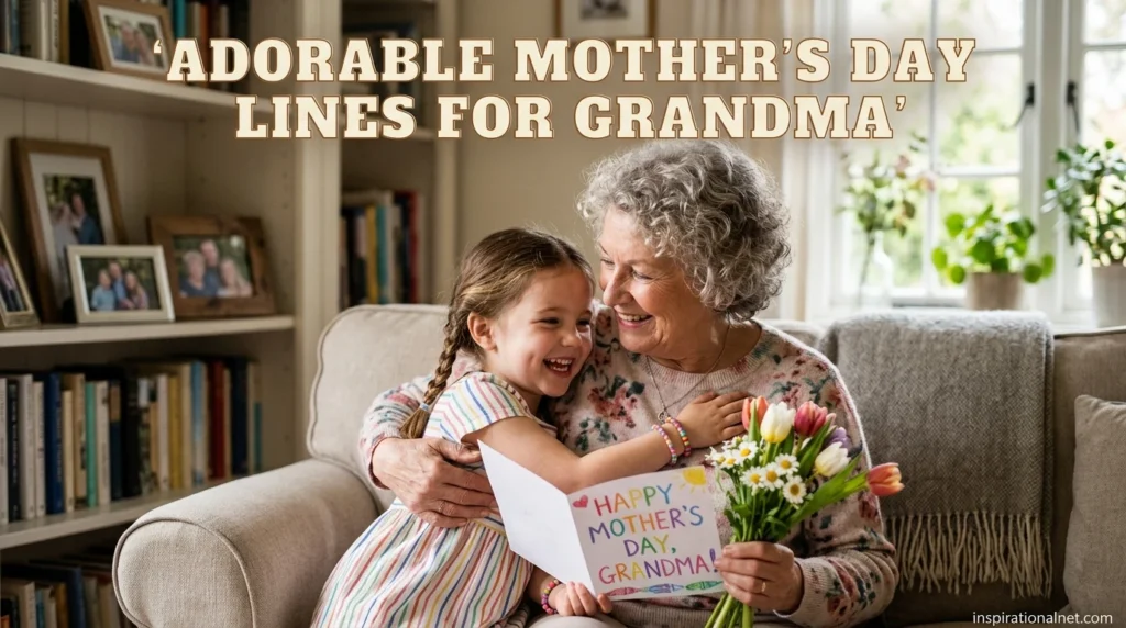 adorable mothers day lines for grandma