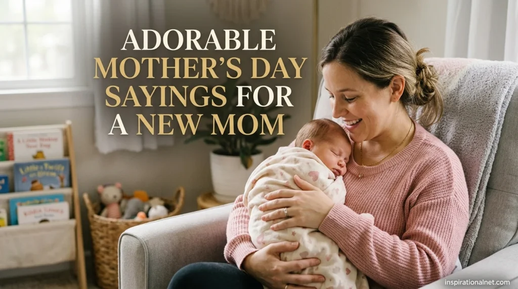 Adorable Mothers Day Sayings for a New Mom