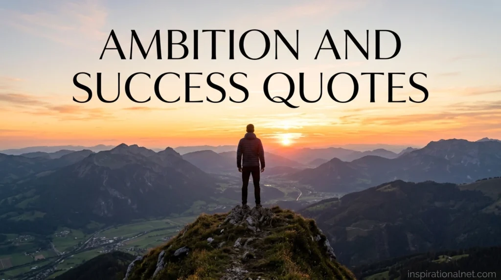 Ambition and Success Quotes