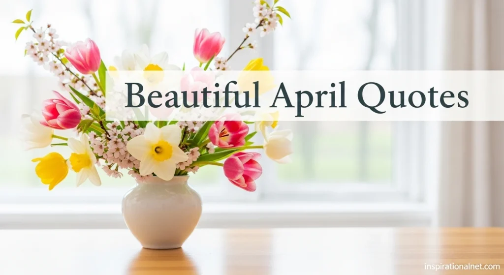 Beautiful April Quotes