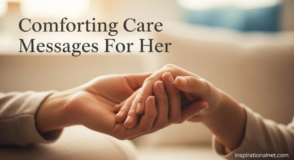 Comforting Care Messages For Her