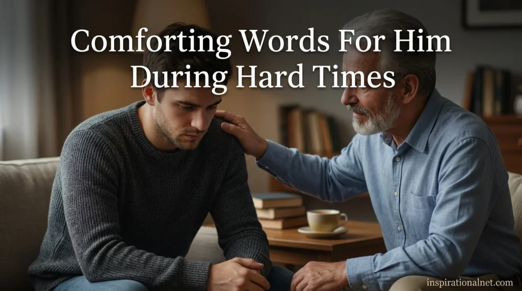 Comforting Words For Him During Hard Times