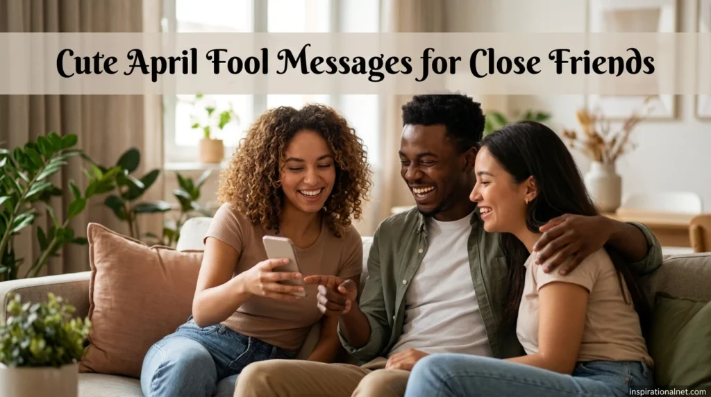 Cute April Fool Messages for Close Friends