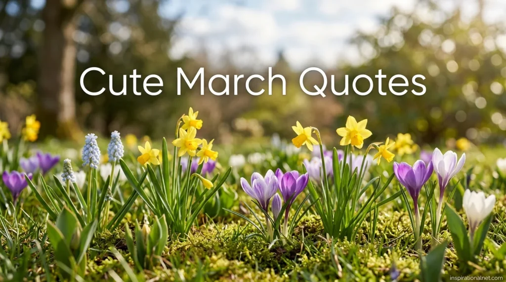 Cute March Quotes