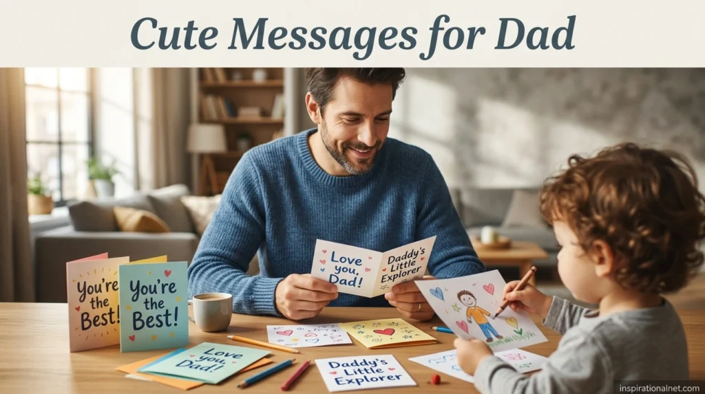Cute Messages for Dad