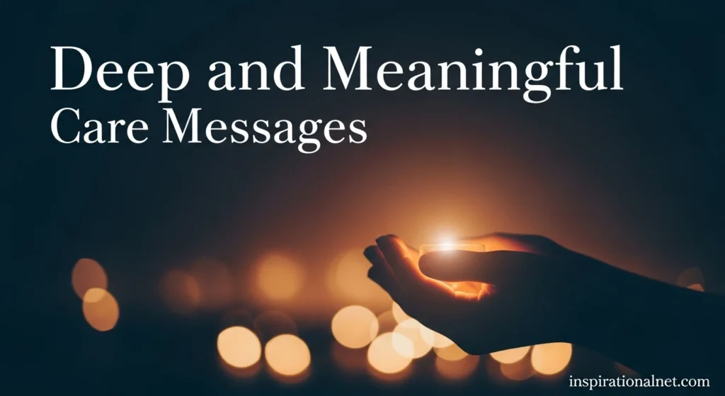 Deep and Meaningful Care Messages