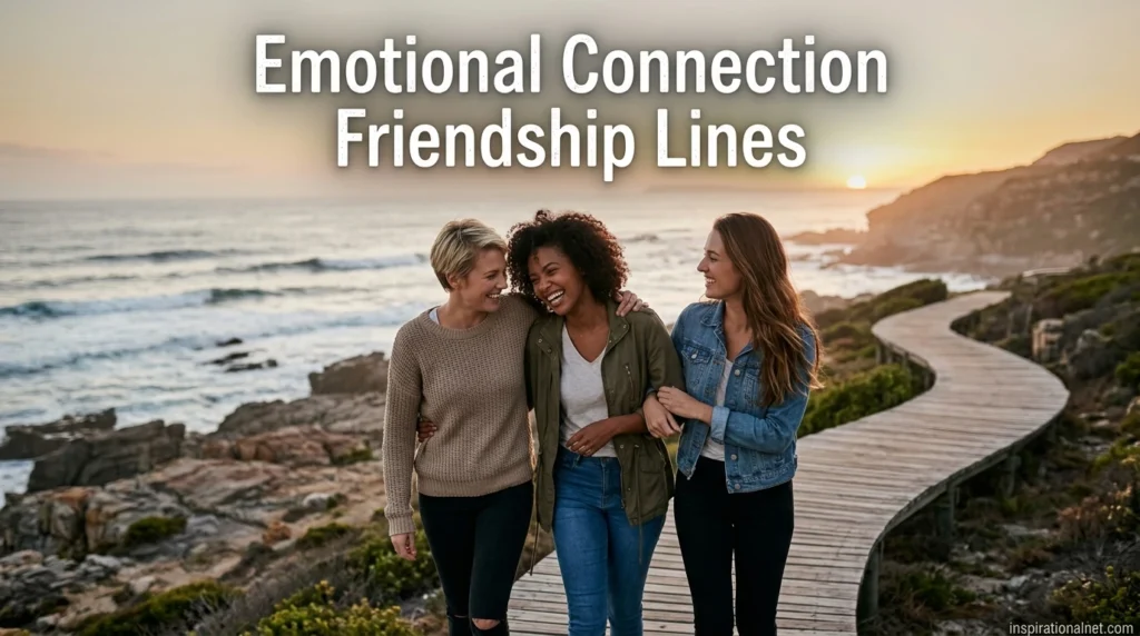Emotional Connection Friendship Lines