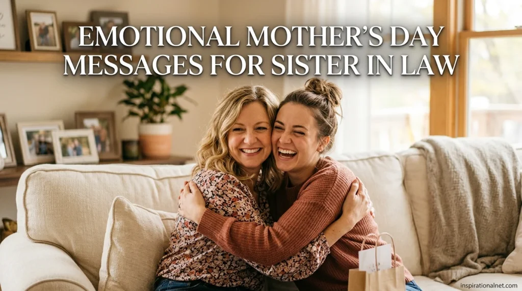 Emotional Mothers Day Messages for Sister in Law