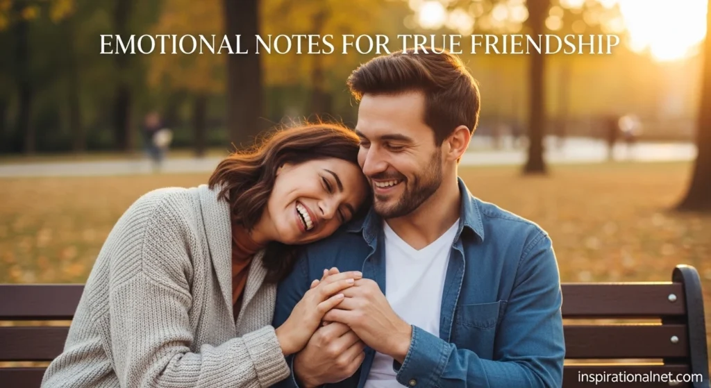 Emotional Notes for True Friendship