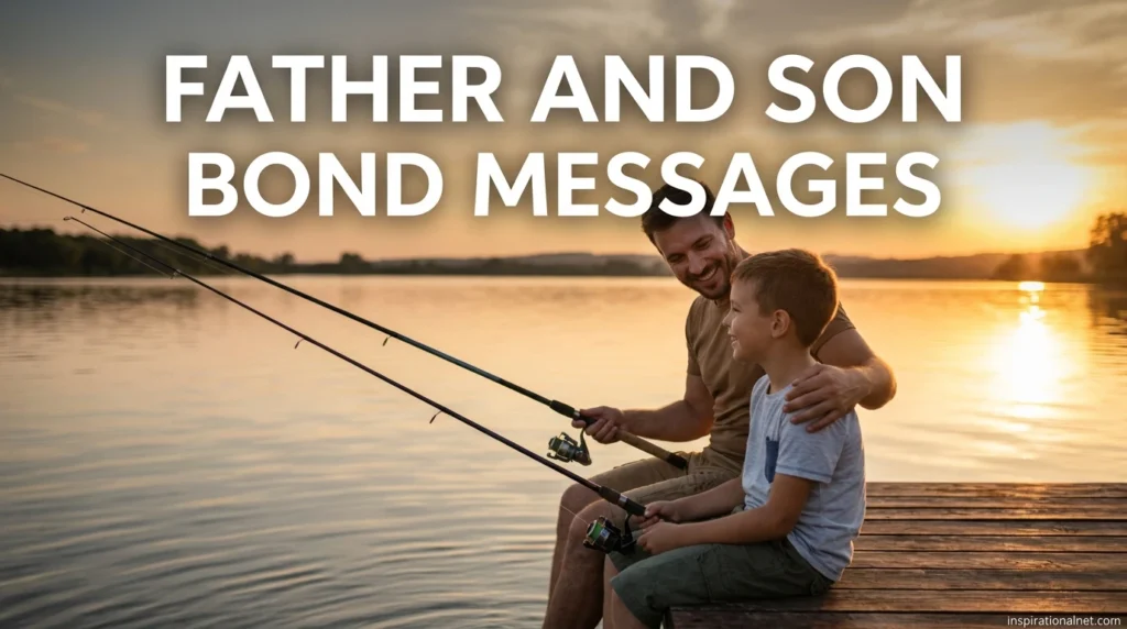 father and son bond messages