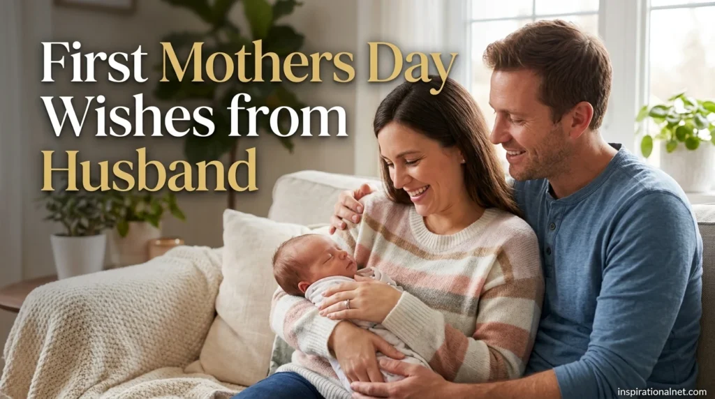 First Mothers Day Wishes from Husband
