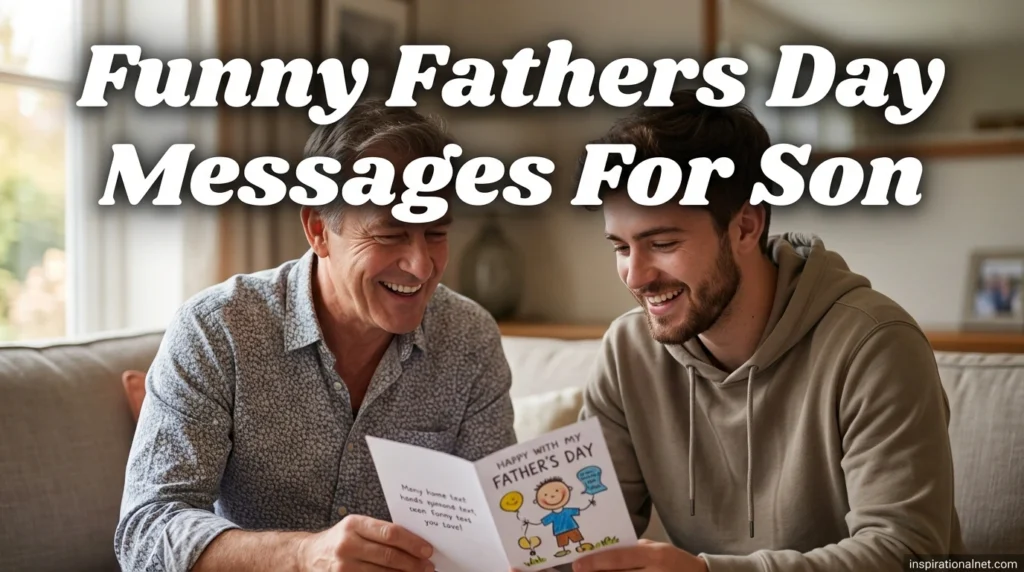 Funny Fathers Day Messages For Son