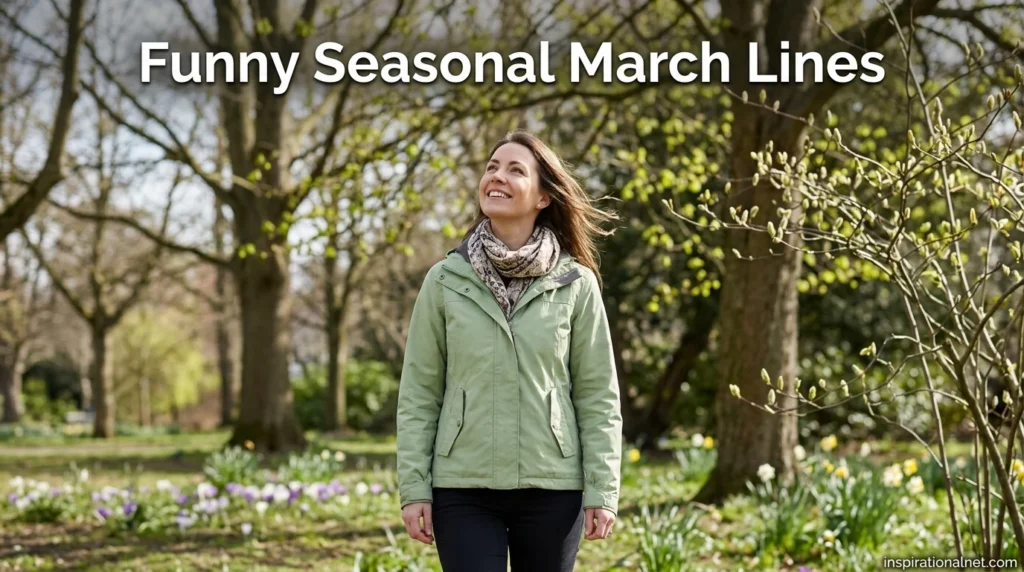 Funny Seasonal March Lines