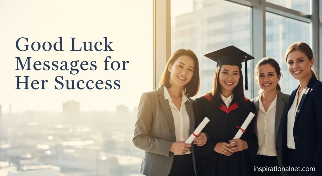 Good Luck Messages for Her Success