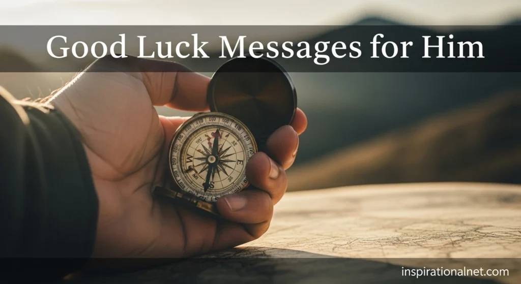 Good Luck Messages for Him