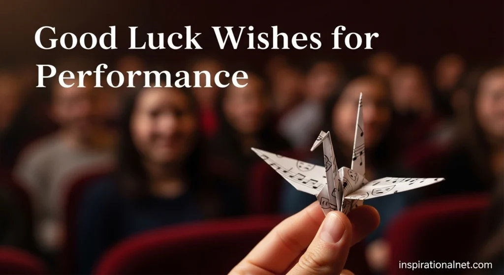 Good Luck Wishes for Performance