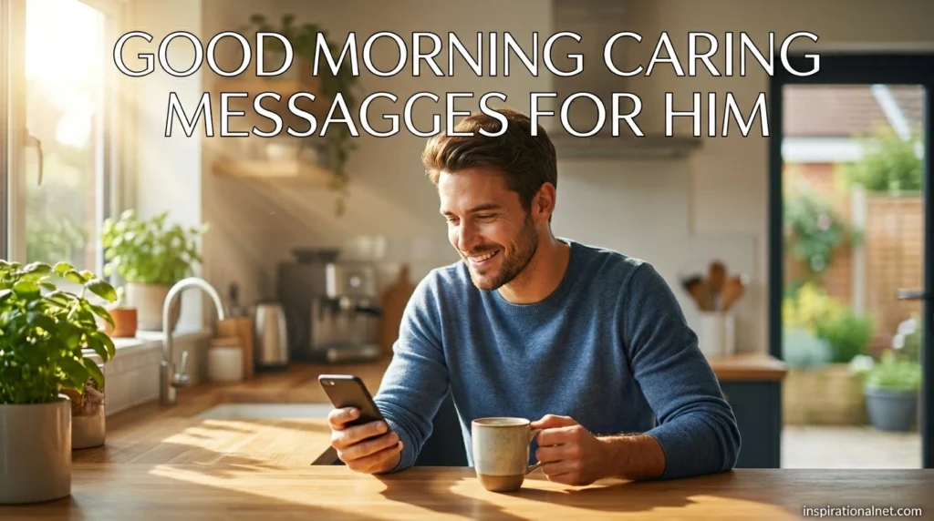 Good Morning Caring Messages For Him