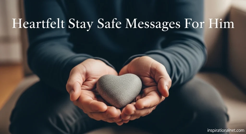Heartfelt Stay Safe Messages For Him