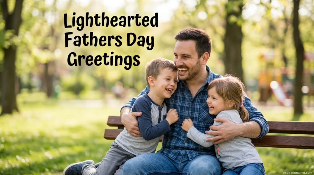 Lighthearted Fathers Day Greetings