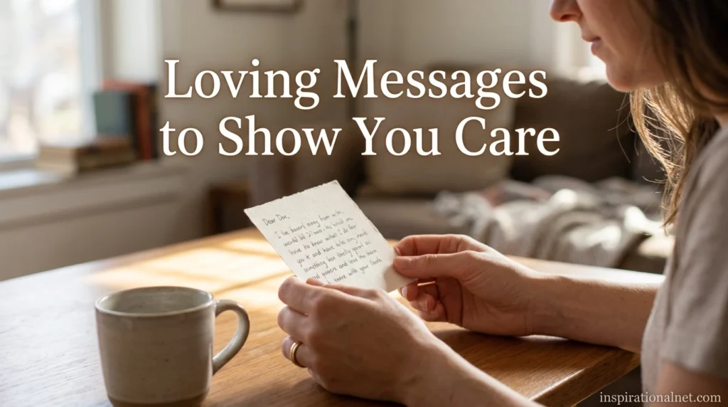 Loving Messages to Show You Care