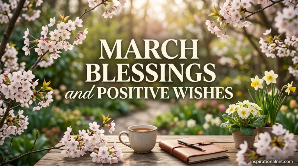 March Blessings and Positive Wishes
