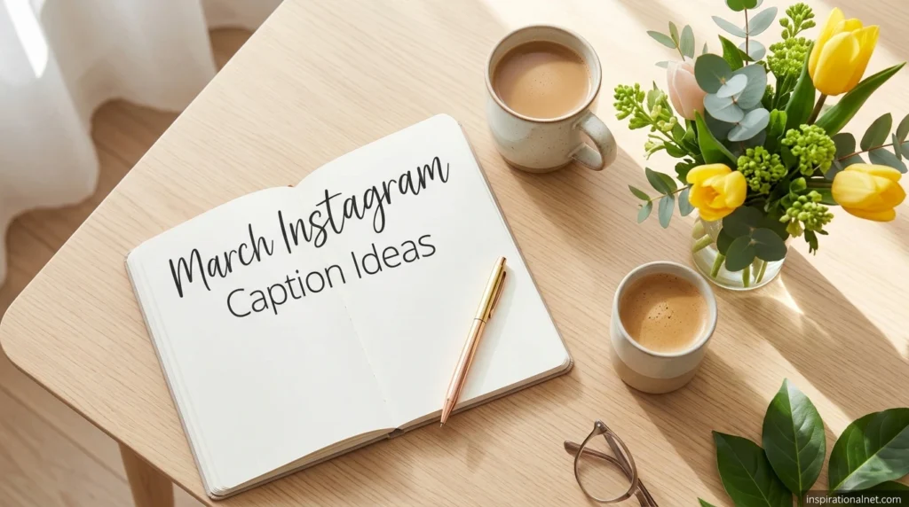 March Instagram Caption Ideas