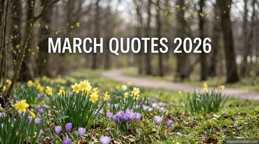 March Quotes 2026