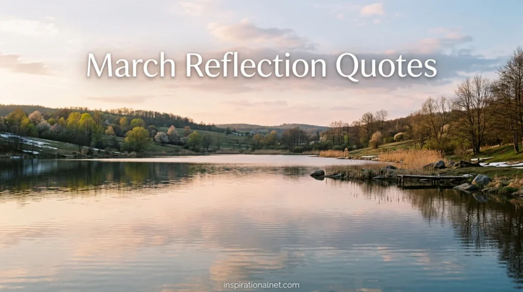 March Reflection Quotes