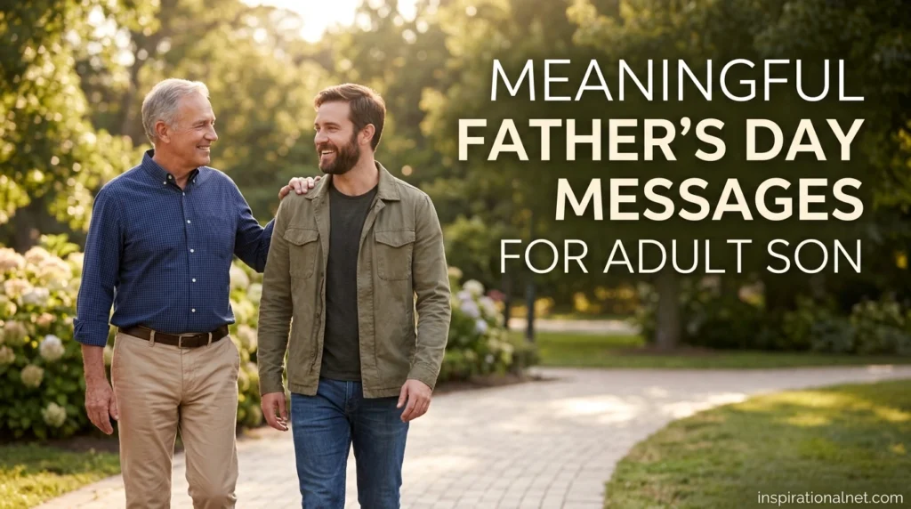 Meaningful Fathers Day Messages For Adult Son
