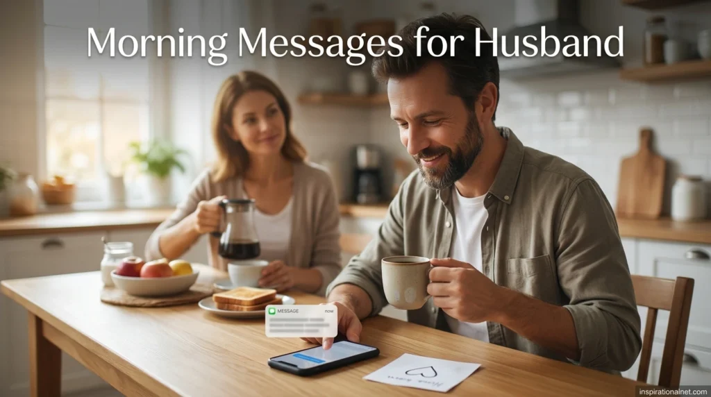 Morning Messages for Husband