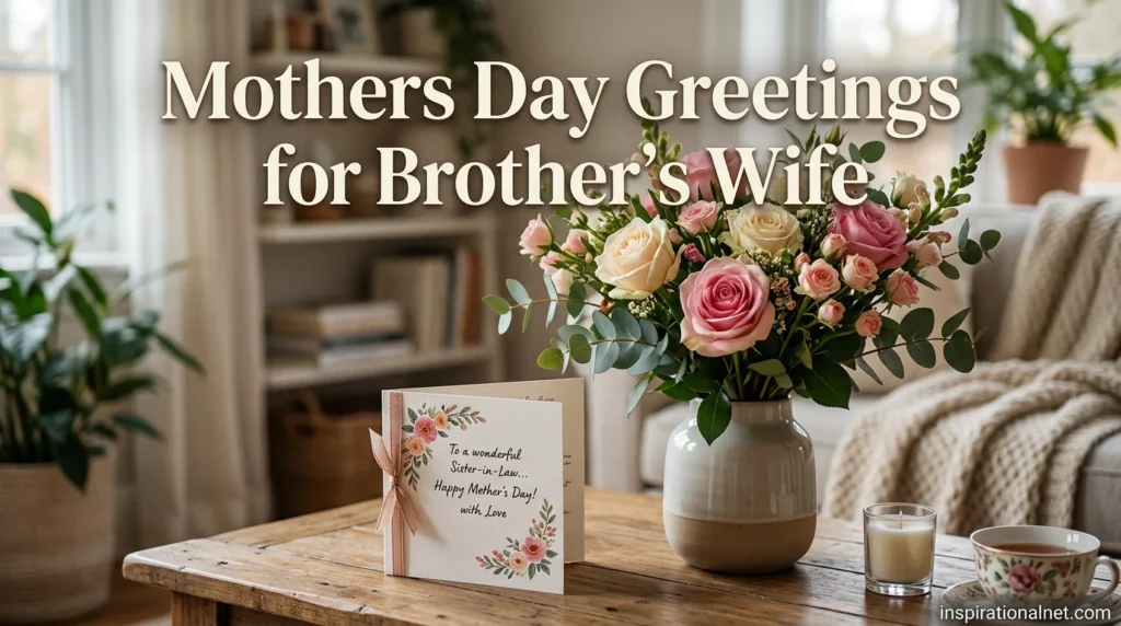 Mothers Day Greetings for Brother’s Wife