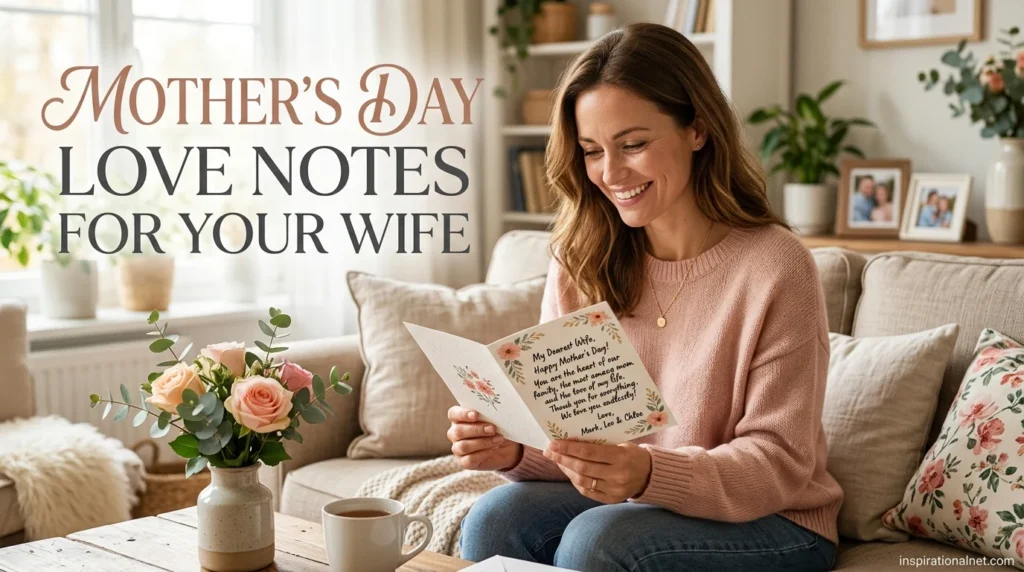 Mother’s Day Love Notes for Your Wife