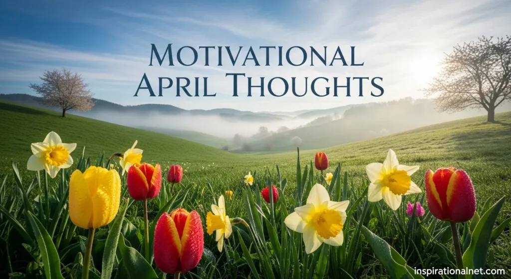 Motivational April Thoughts