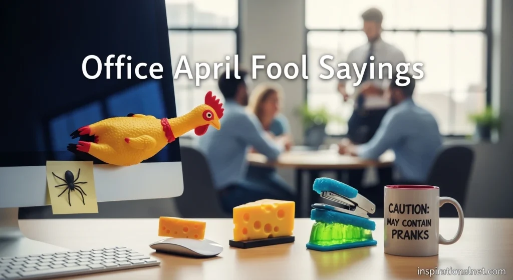 Office April Fool Sayings