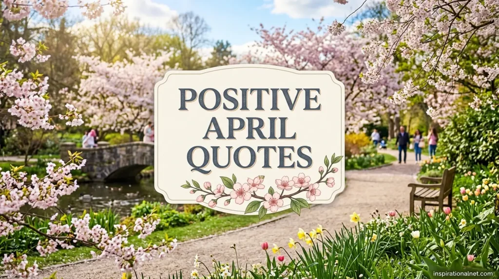 Positive April Quotes