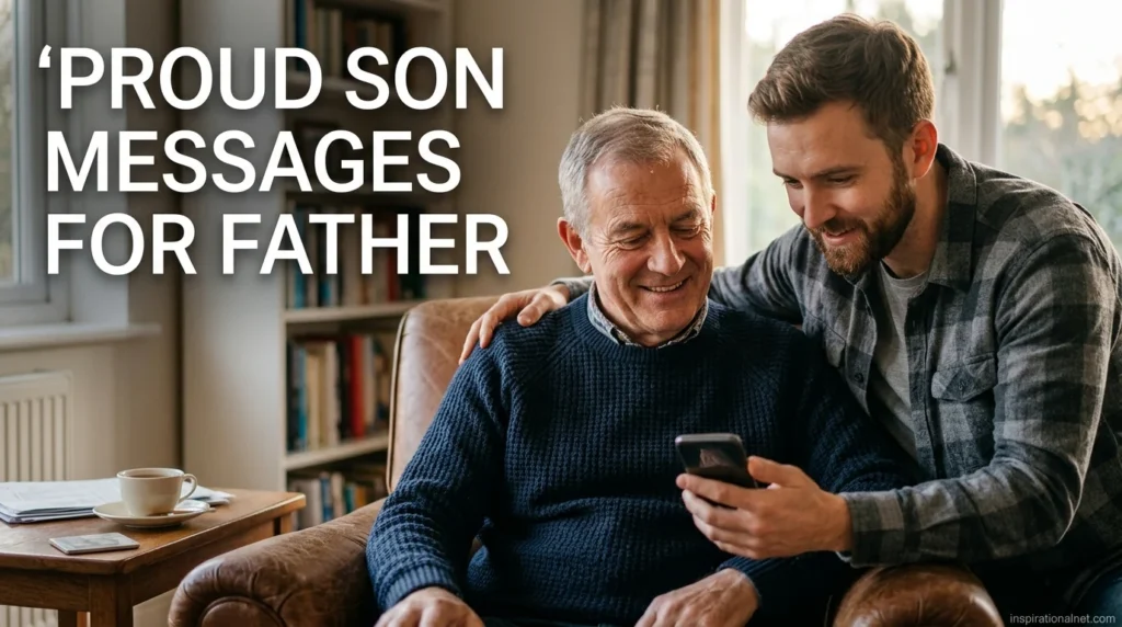 proud son messages for father