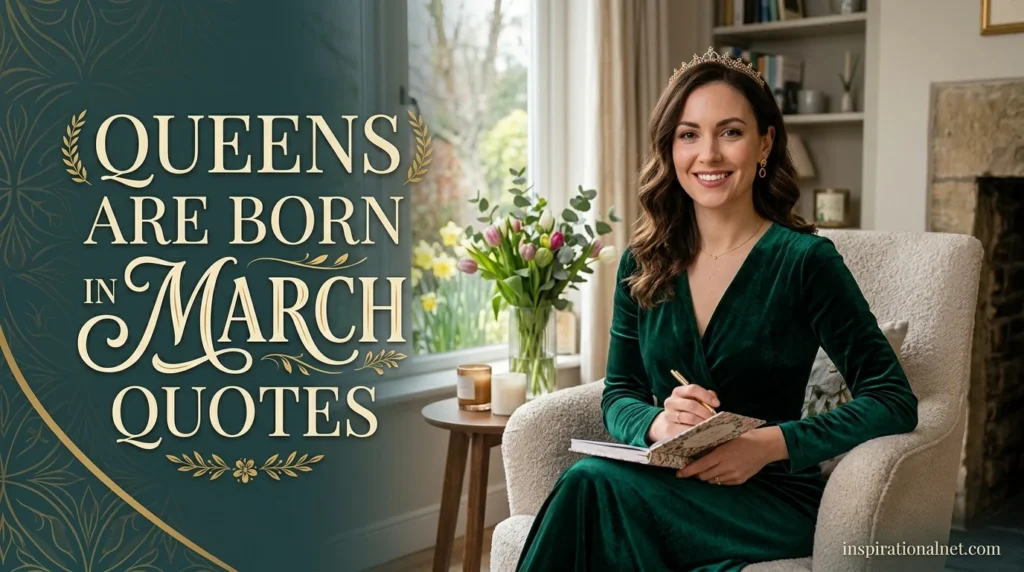 Queens Are Born In March Quotes