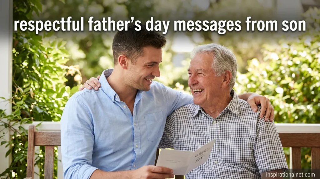respectful father’s day messages from son