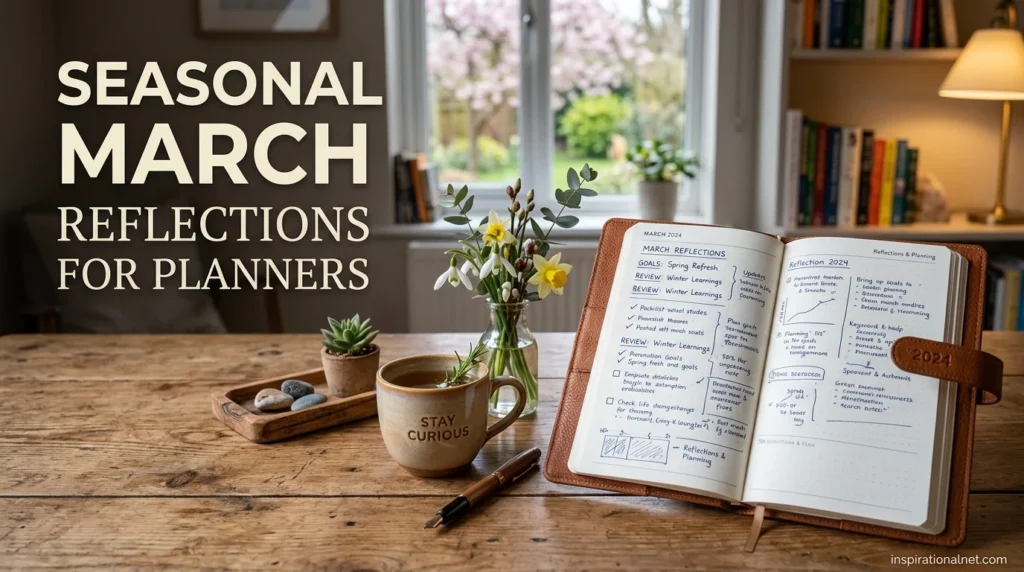 Seasonal March reflections for planners