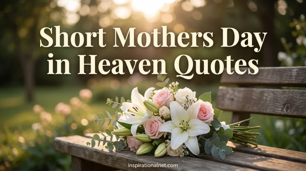 Short Mothers Day in Heaven Quotes