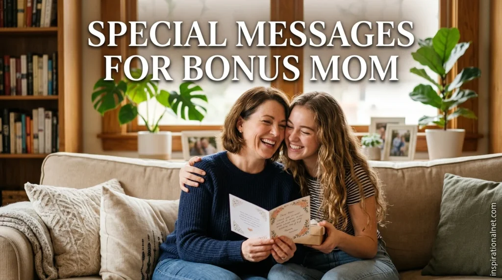Special Messages For Bonus Mom