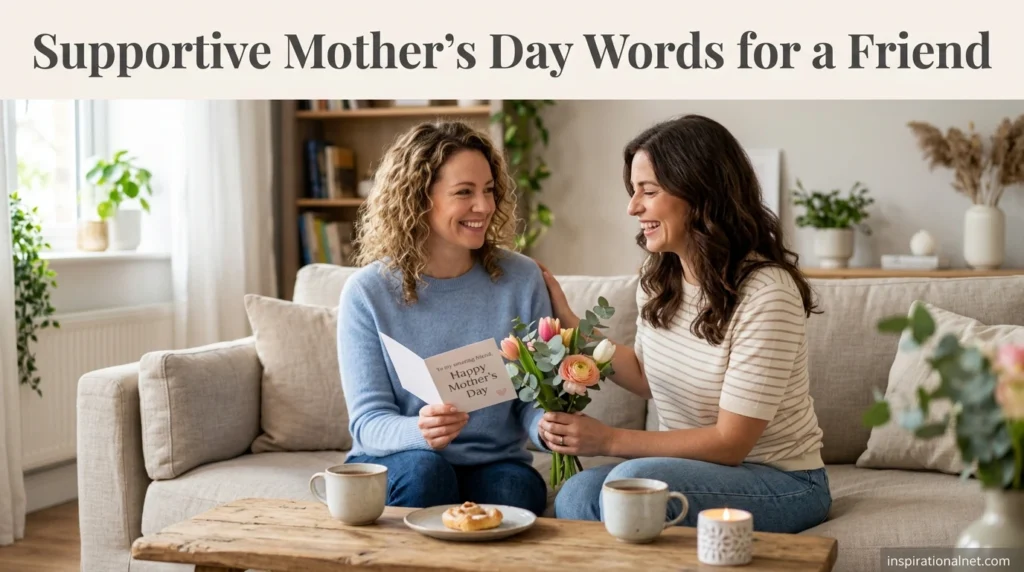 Supportive Mother’s Day Words for a Friend