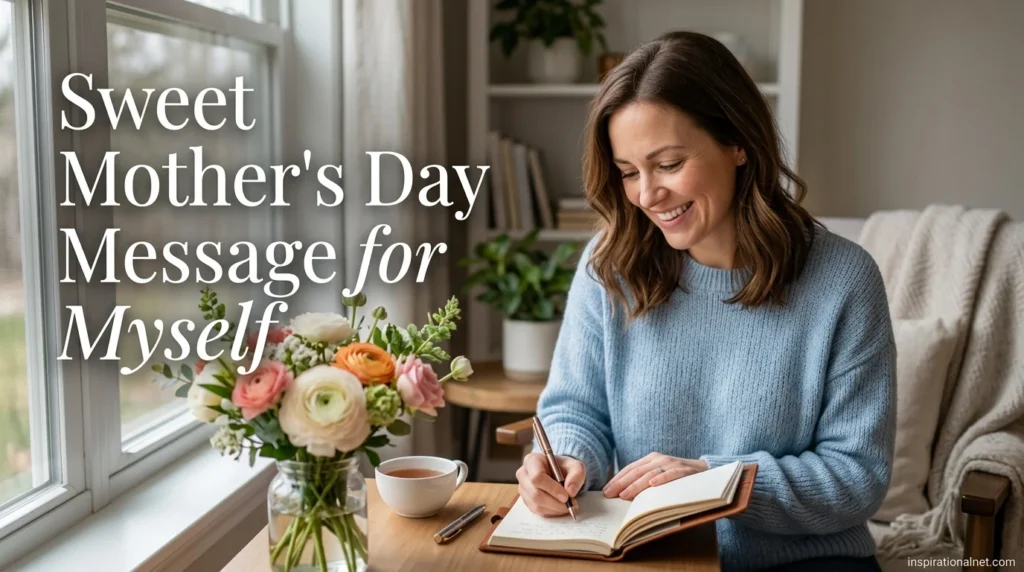 Sweet mothers day message for myself